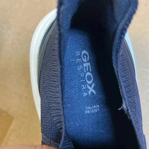 Geox Spherica Actif Men\'s Shoes Sneakers Sports Comfort Navy Blue Canvas Size 10 main image 13